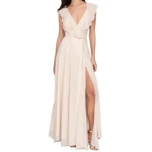 YUMI KIM Women's Ivory Full Bloom Maxi Dress #DR18137 Large NWT