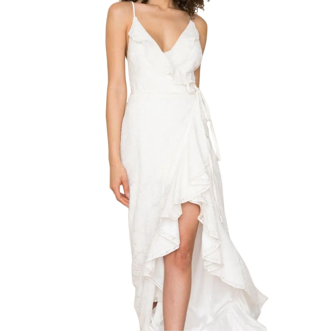 YUMI KIM Women's White Meadow Maxi Dress #DR17244 NWT