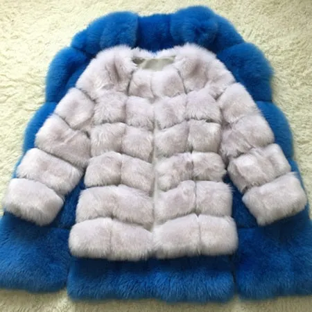 ZADORIN New Luxury Splicing Long Faux Fur Coat Women Thick Warm Winter Fashion Fluffy Faux Fur Jacket Coats for Women Outerwear