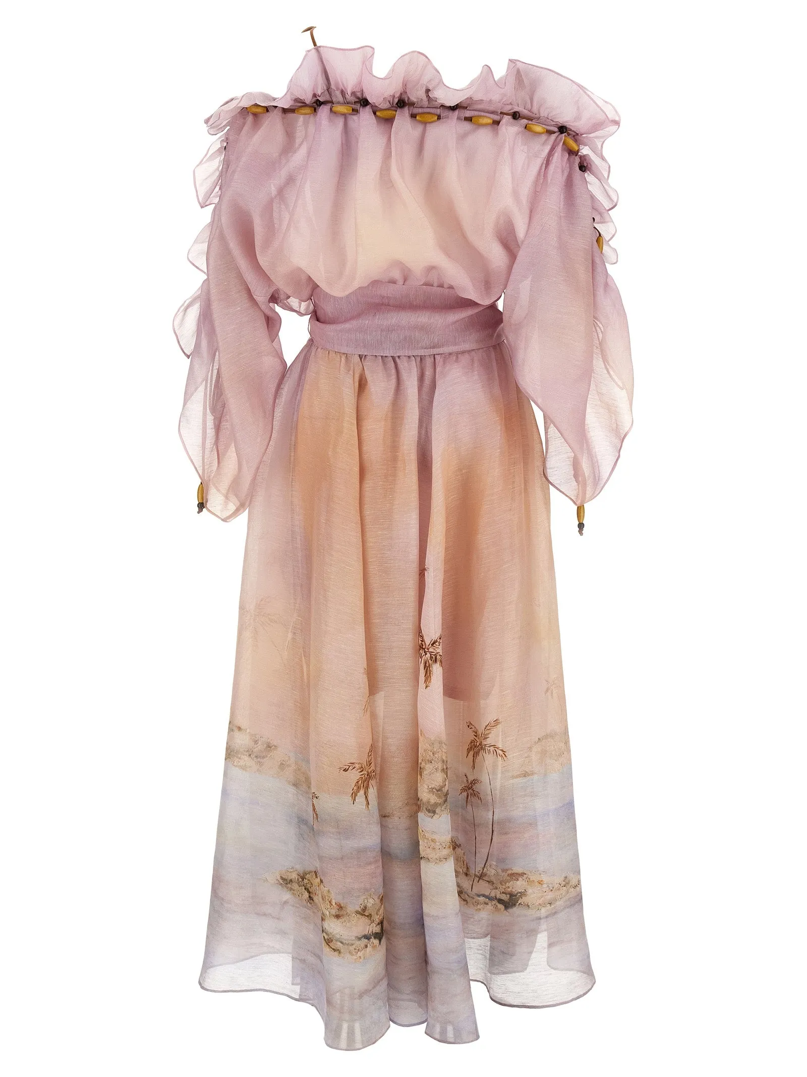 Zimmermann 'Dawning ruffle maxi' klänning